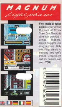 Bronx Street Cop (UK) (1989) box cover back